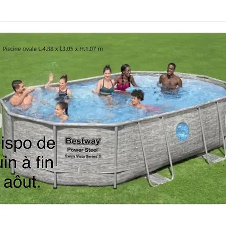 Pavillon Neuf Terrasse Piscine 6 Pers Centre équestre, Château La Hitte * Lavardac